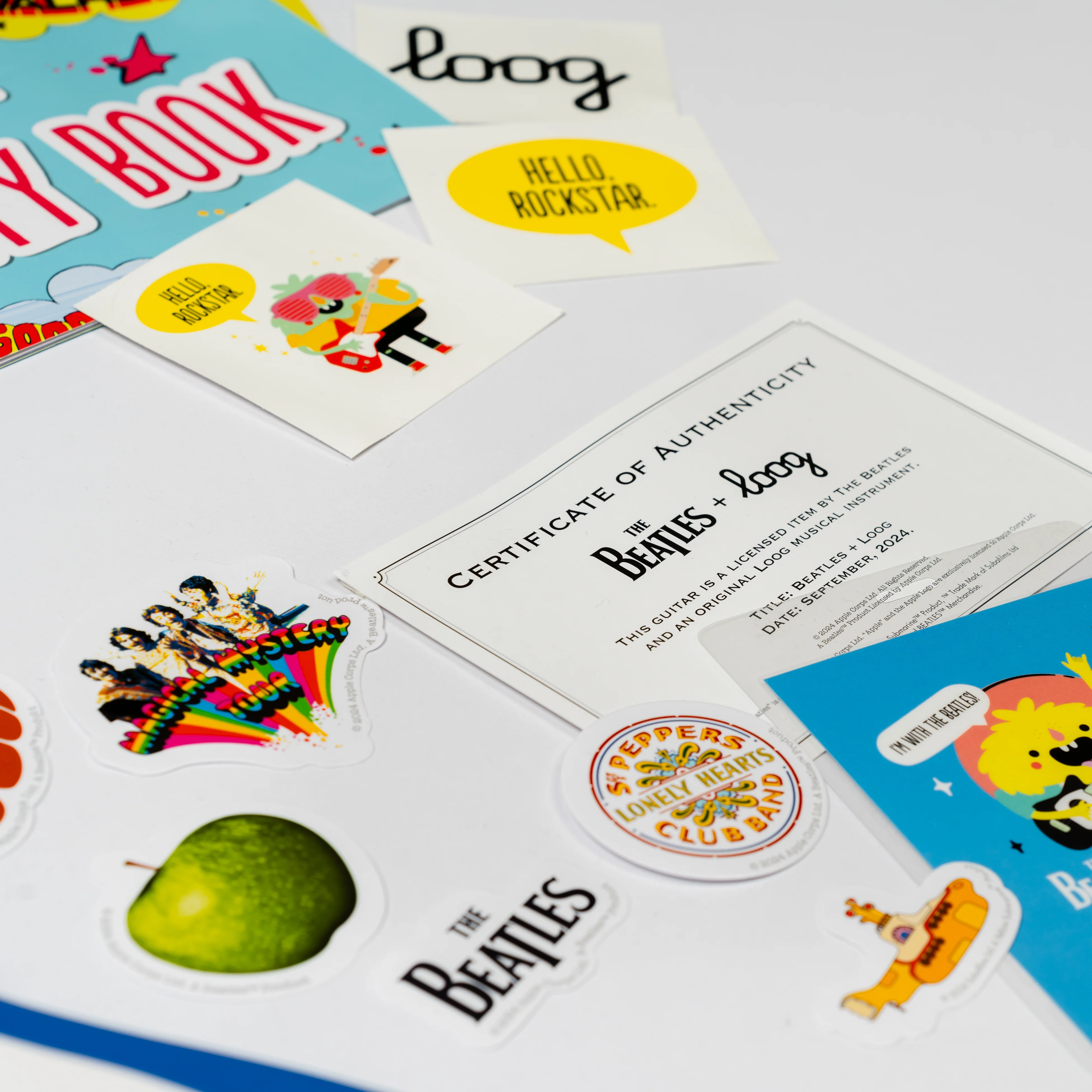 beatles + loog electric guitar - Image 8