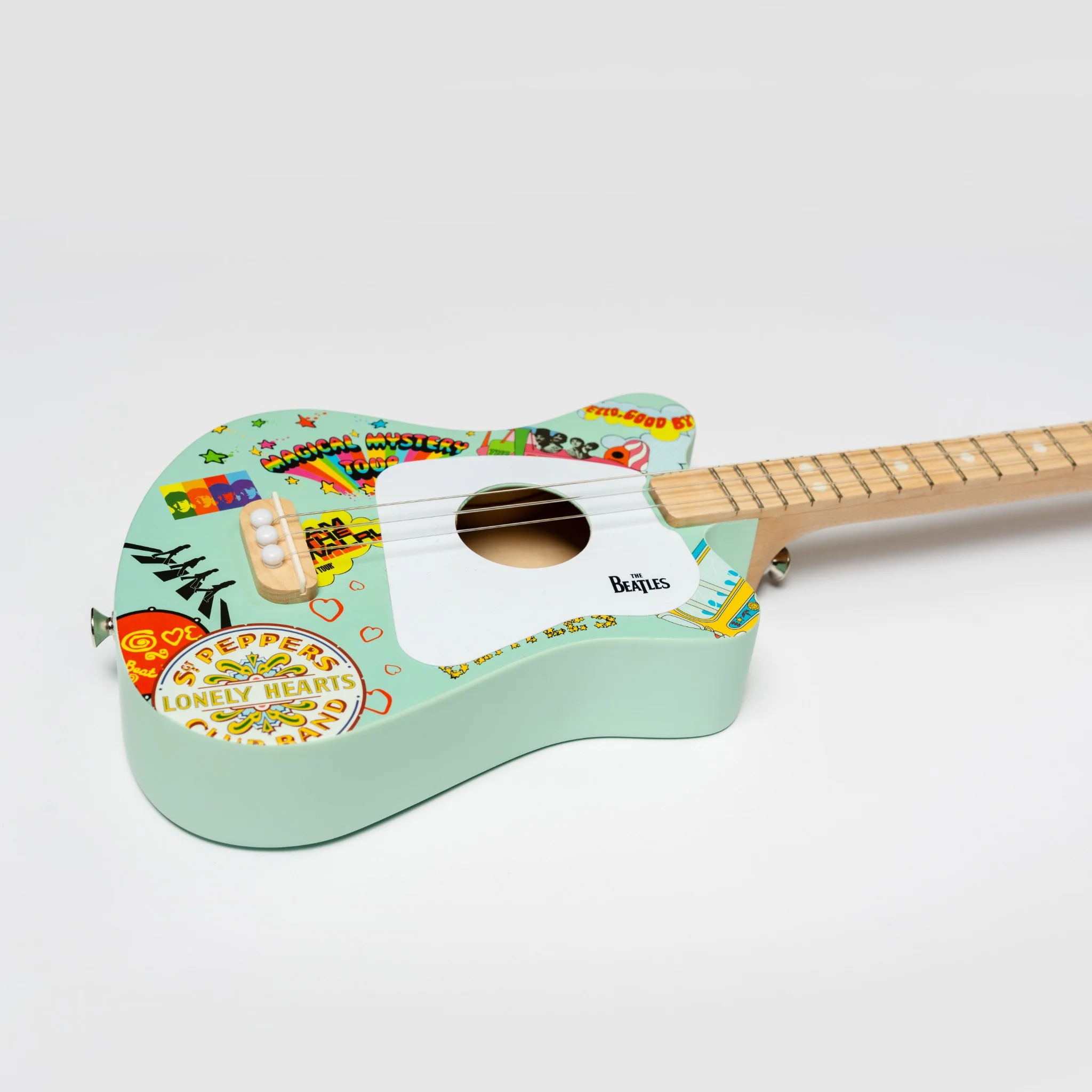 beatles + loog mini guitar - Image 4