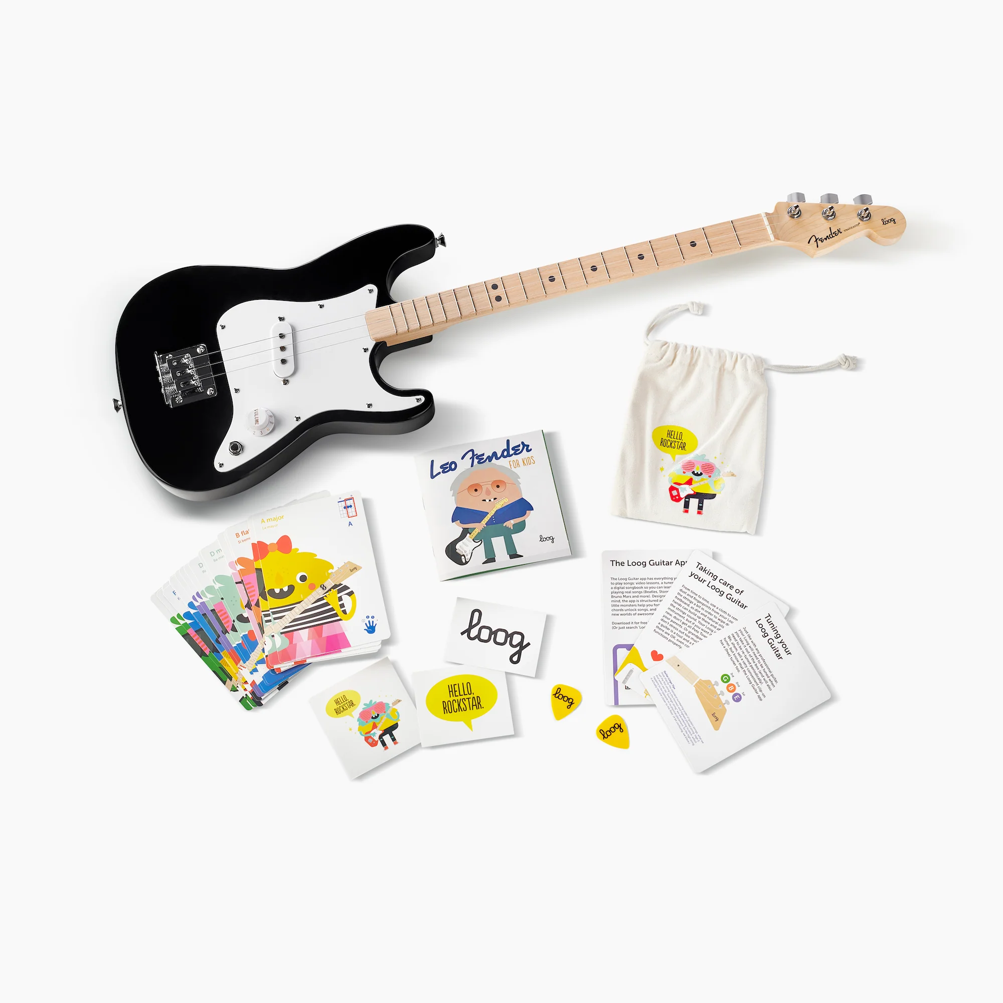 fender x loog electric guitar - Image 13