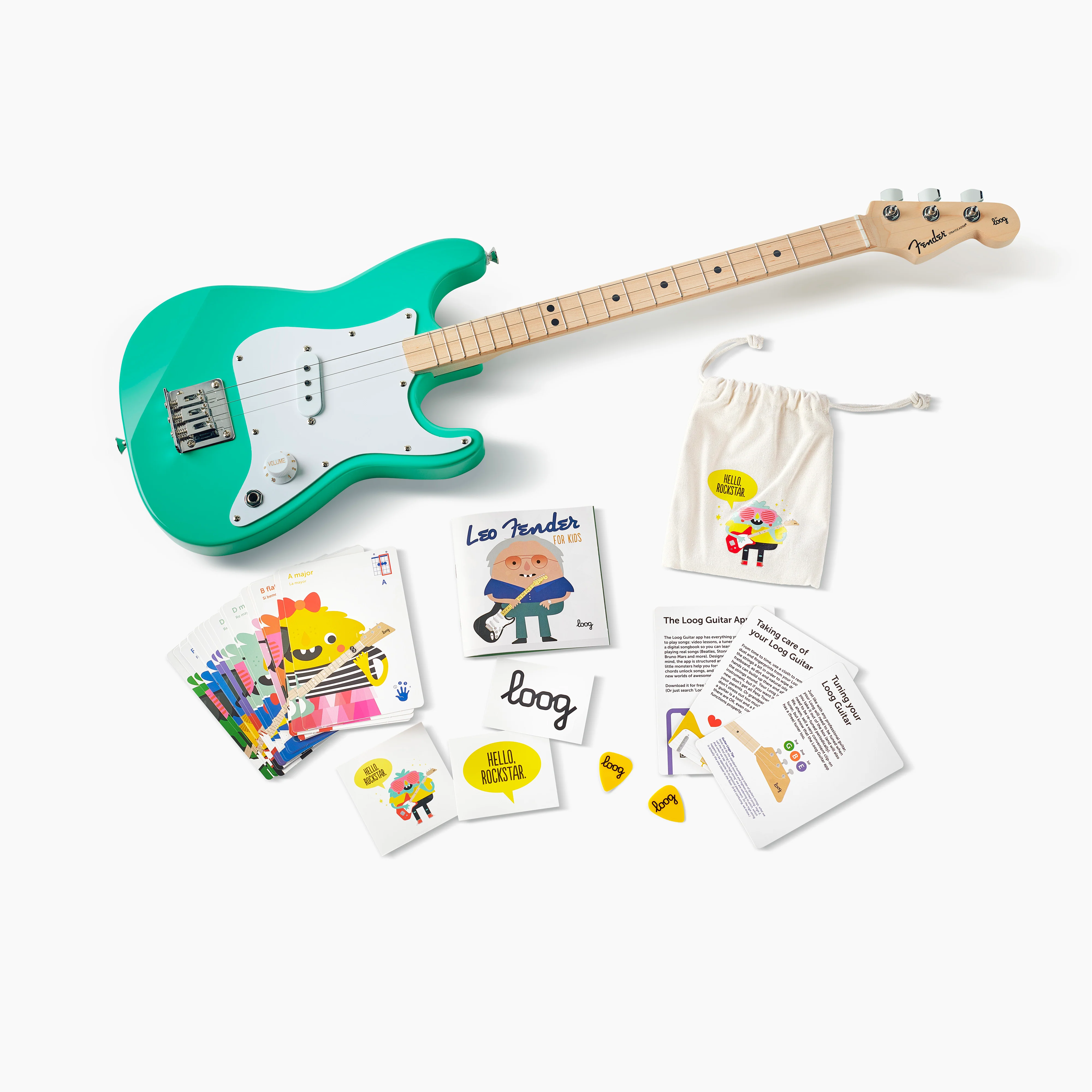 fender x loog electric guitar - Image 17