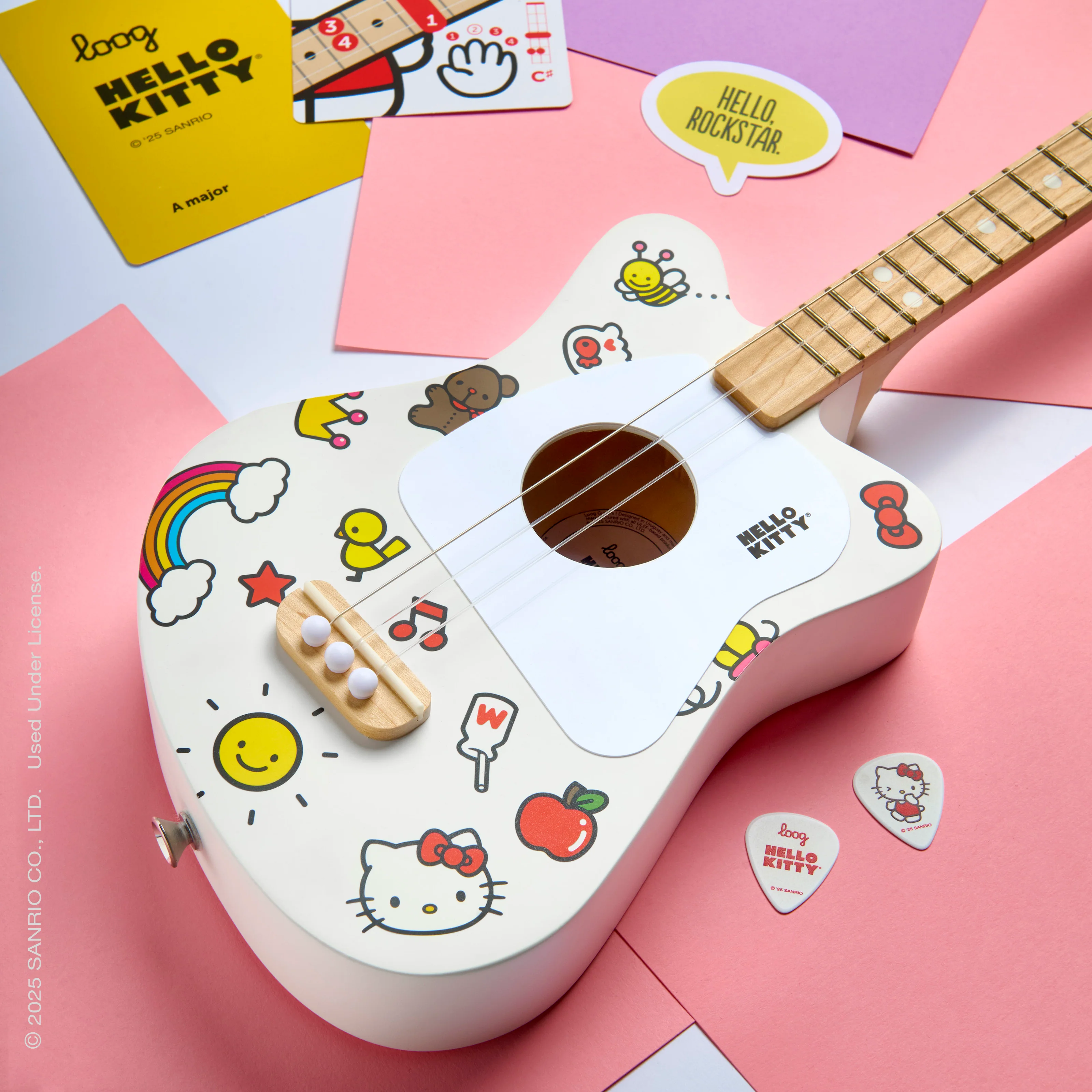 loog x hello kitty mini acoustic - Image 4