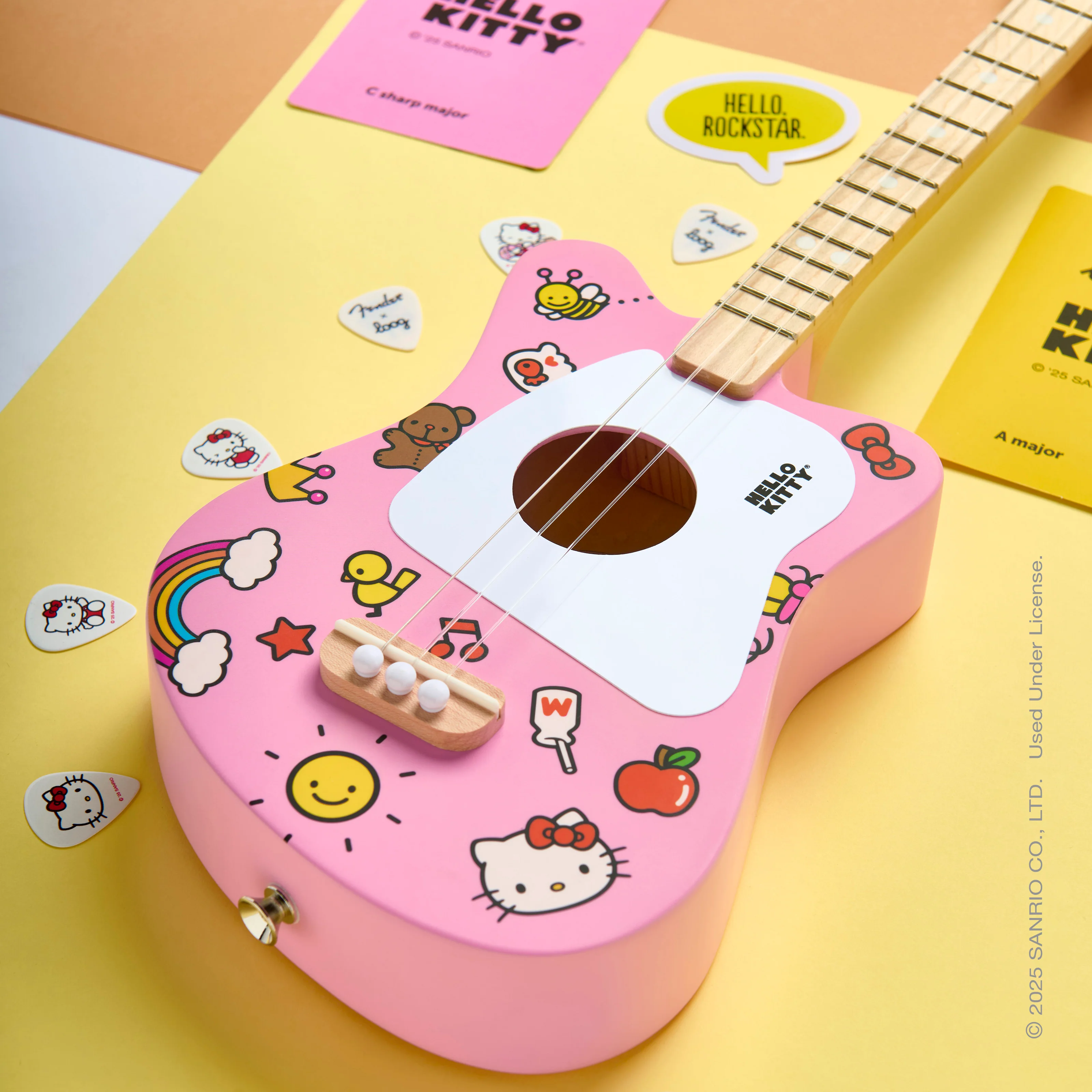 loog x hello kitty mini acoustic - Image 5