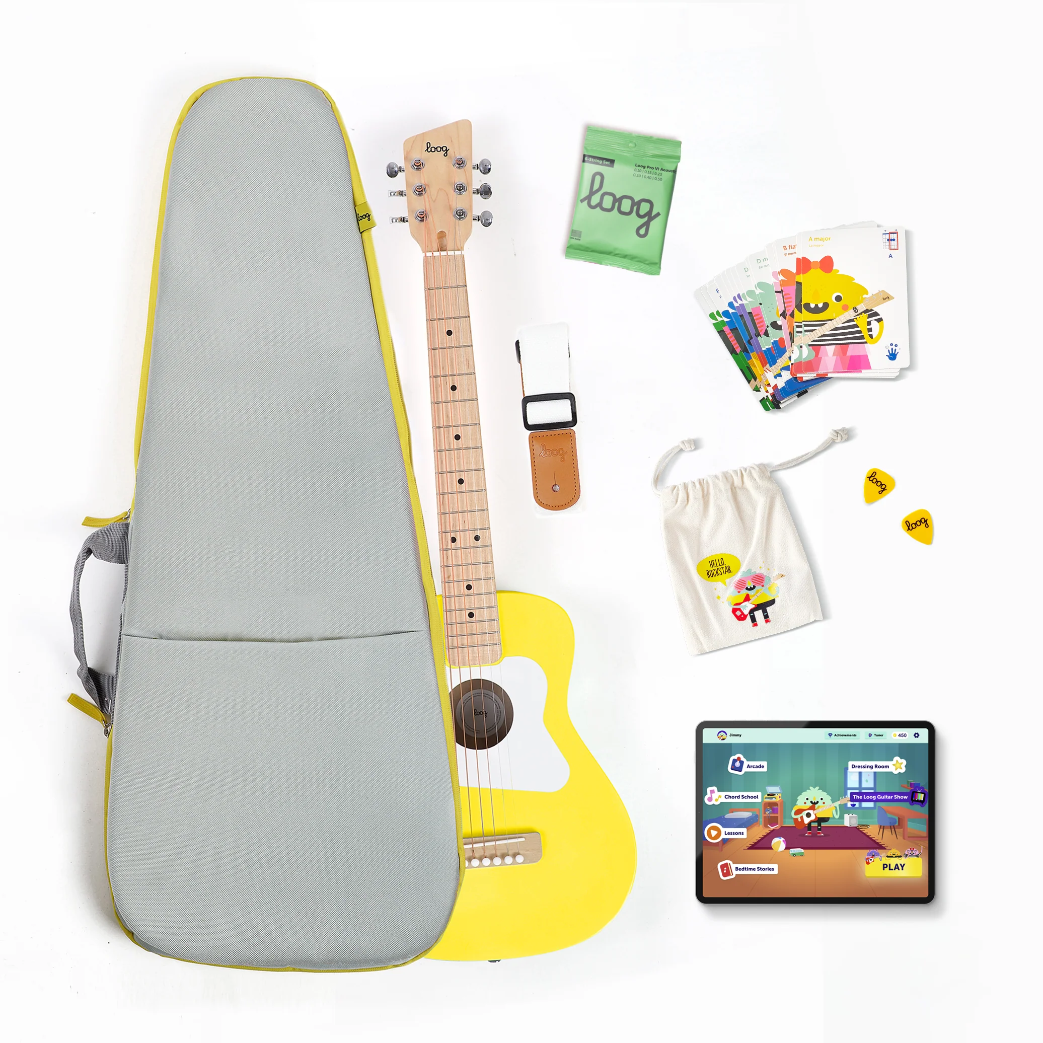 loog pro 6 acoustic bundle - Image 12