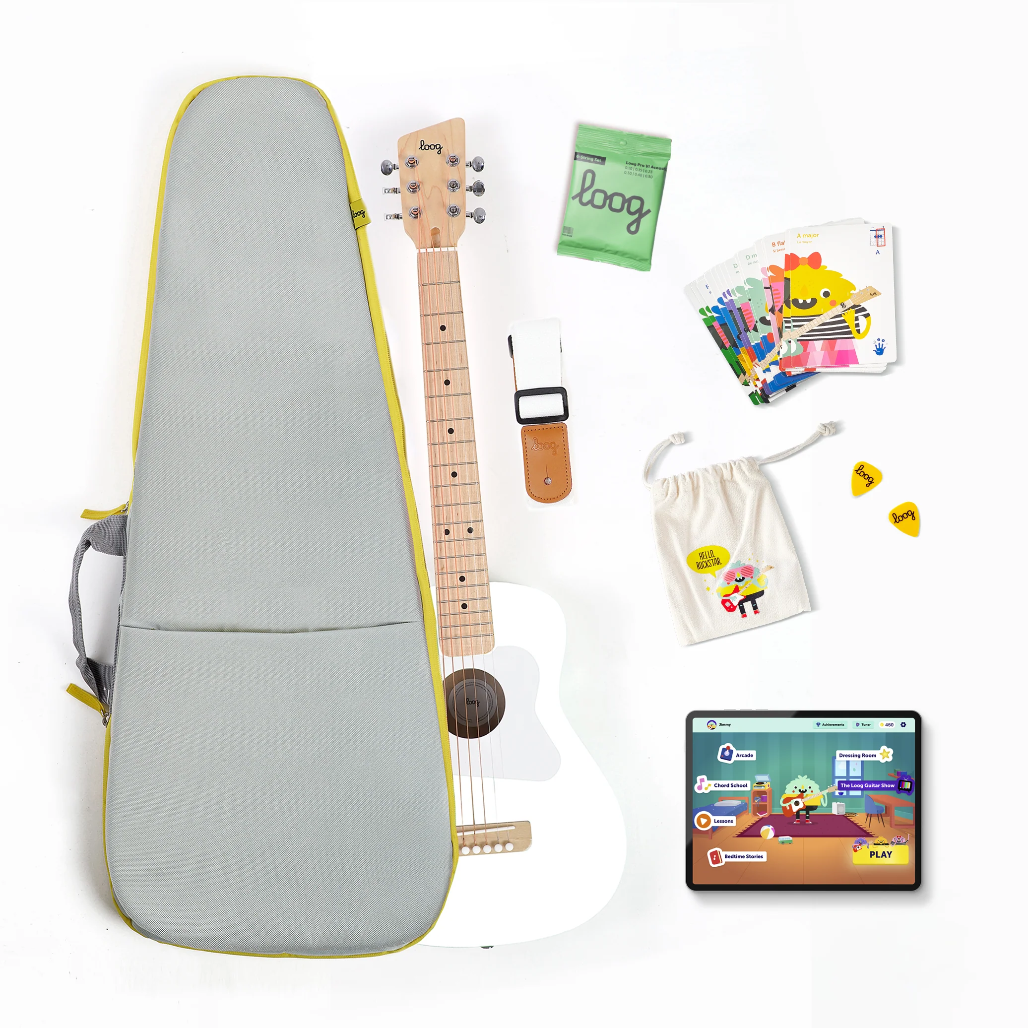 loog pro 6 acoustic bundle - Image 13