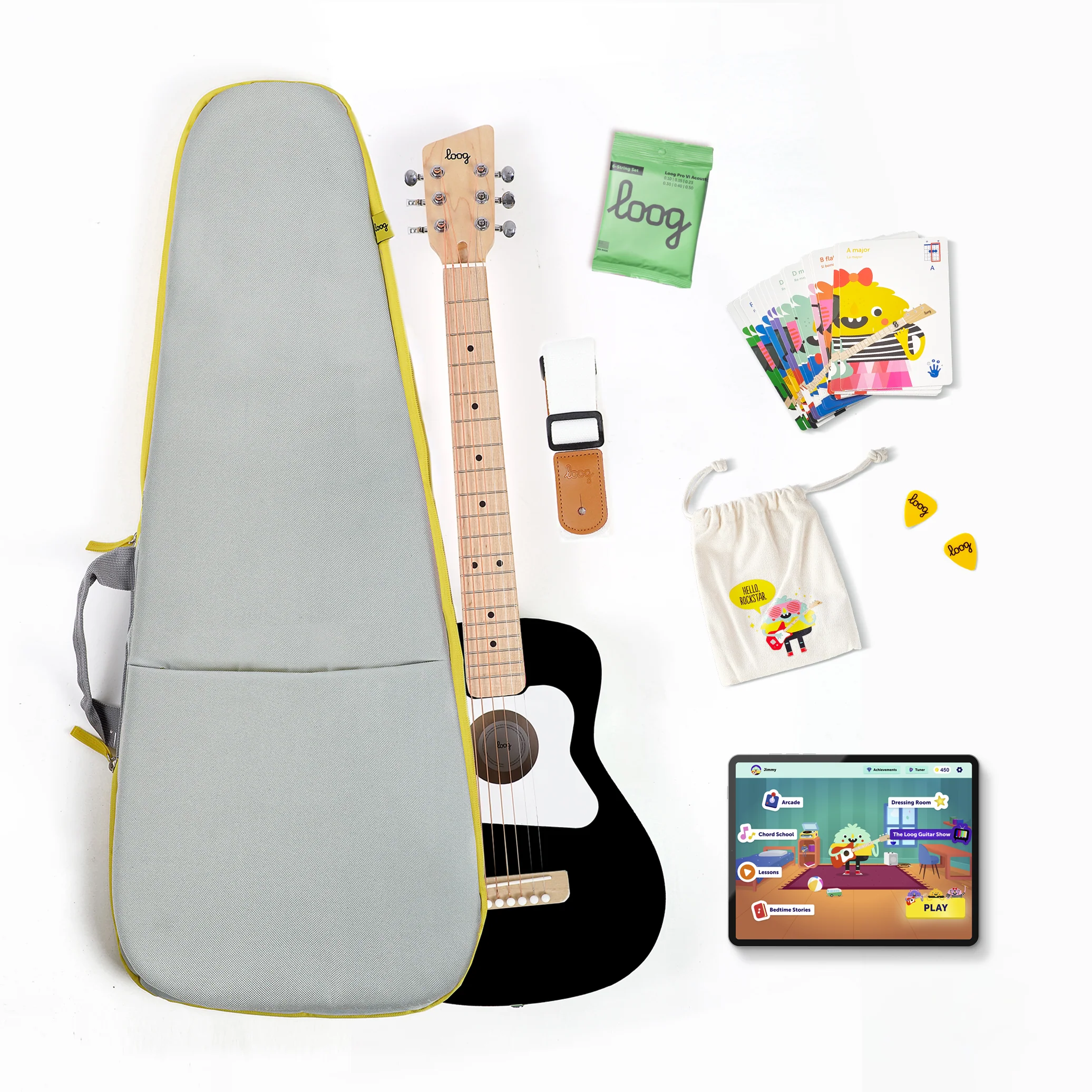 loog pro 6 acoustic bundle - Image 9